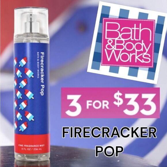 Bath and Body Works 🧨 Firecracker Pop - Picture 1 of 5